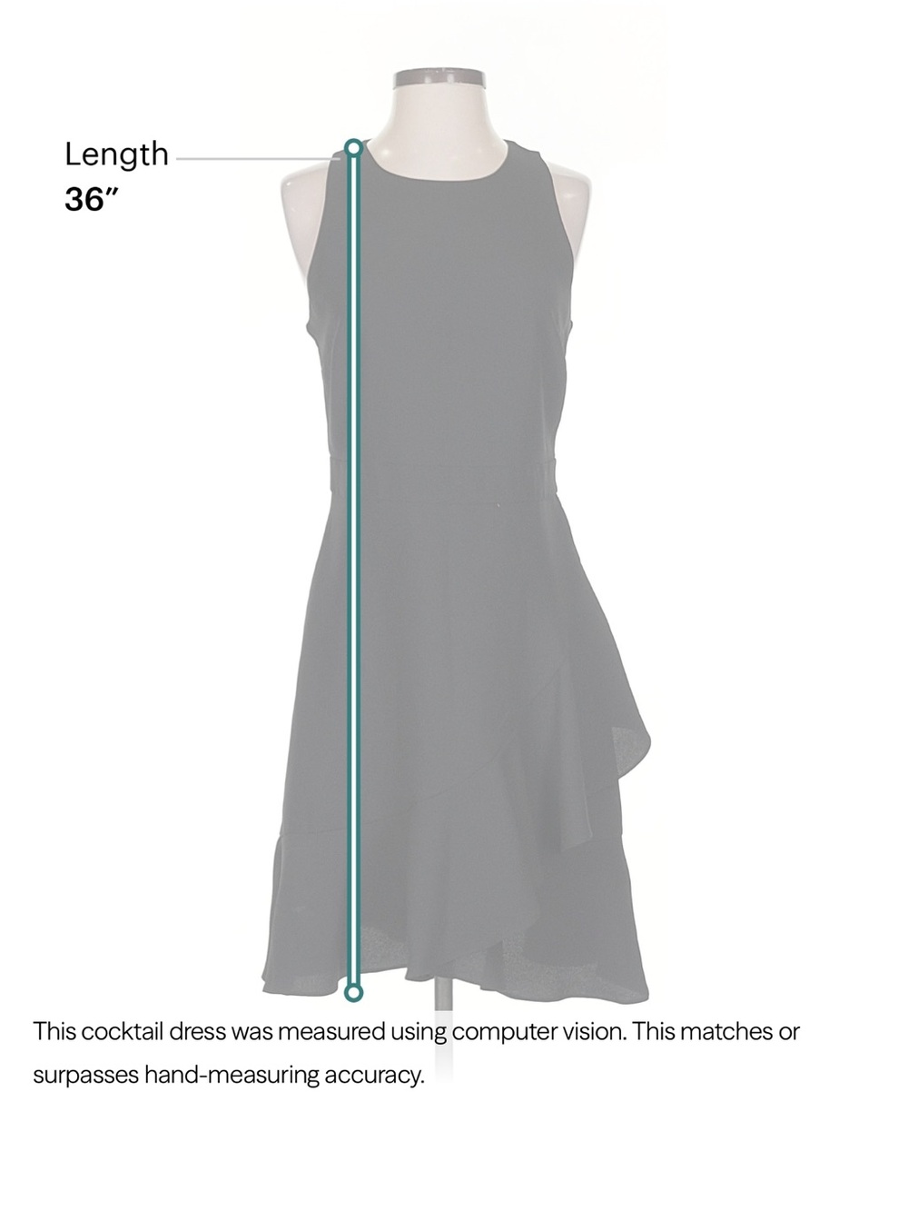 Banana Republic Ruffle Racerback Wrap Dress - Picture 10 of 14